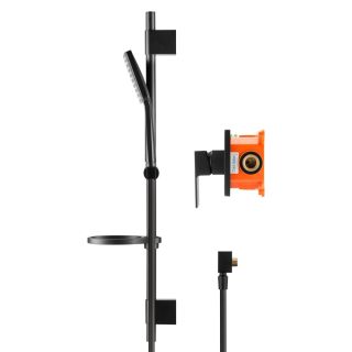 Душевой комплект Swedbe Platta 5553B чёрный